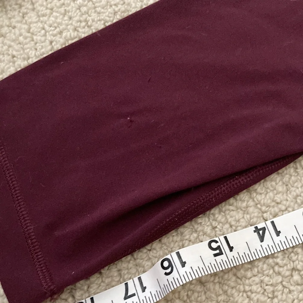 LULULEMON Align High Rise Crop 19” Dark Adobe 2017 Old Nulu HR Tight Size 6 EUC